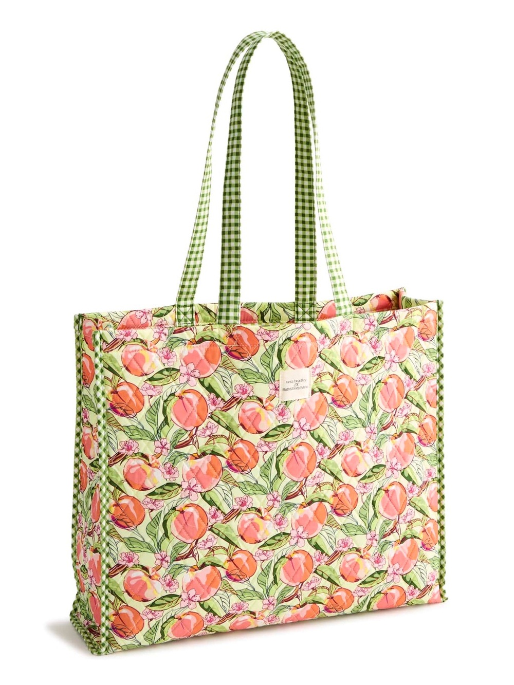 NWT $160 Vera Bradley X Bath & Body Works Peach Blossom Nectar Tote Bag